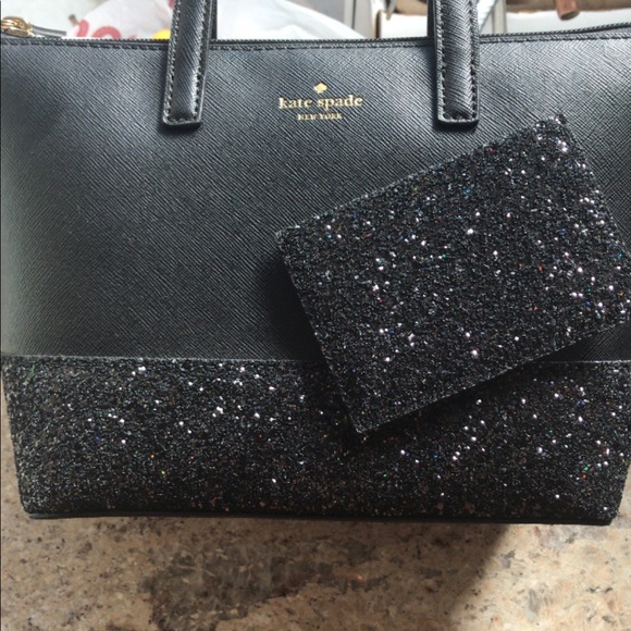 Kate Spade Black Ina Greta Satchel Wallet C Holder - Picture 2 of 2